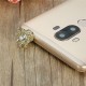 Universal 3.5mm Rhinestone Crown Dirtproof Plug Phone Decoration