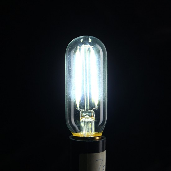 220V 2W E14 COB Dimmable Screw Base Edison Retro Light Bulb Pure/Warm White