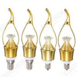 4PCS 4W 85~265V 400lumens E12/E14 Wide Voltage LED Bulb LED Filament Candle Bulbs Pure White/Warm White 4PCS 4W 85~265V 400lumens E12/E14 Wide Voltage LED Bulb LED Filament Candle Bulbs Pure White/Warm White