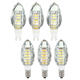 AC220V E14 G9 Non-dimmable 5.5W SMD2835 76 LED Light Bulb for Pendant Chandelier