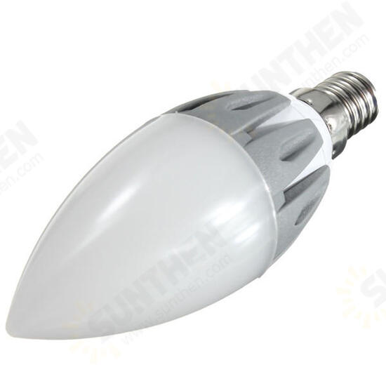 C37 E14 3W Warm White/White SMD2835 15LEDS 230lm 110-240V