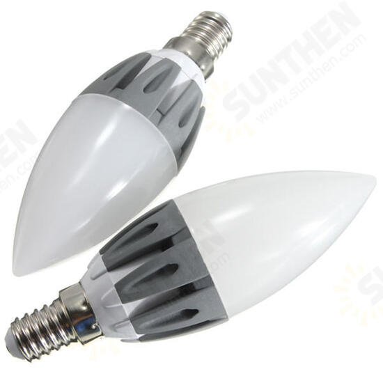 C37 E14 3W Warm White/White SMD2835 15LEDS 230lm 110-240V