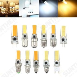 Dimmable E11 E12 E14 E17 G4 G8 G9 BA15D 2.5W LED COB Silicone Pure White Warm White Light Bulb 110V Dimmable E11 E12 E14 E17 G4 G8 G9 BA15D 2.5W LED COB Silicone Pure White Warm White Light Bulb 110V