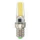 Dimmable E11 E12 E14 E17 G4 G8 G9 BA15D 2.5W LED COB Silicone Pure White Warm White Light Bulb 110V