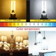 Dimmable E11 E12 E14 E17 G4 G9 BA15D 4W 80 SMD 5730 LED Pure White Warm White Light Lam Bulb AC220V