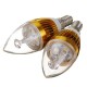 Dimmable E14 3W 3 LED Cool White LED Candle Light Bulb 220V