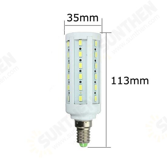 E14 11W 42 SMD 5630 Warm White/White LED Corn Light Bulb AC 220V