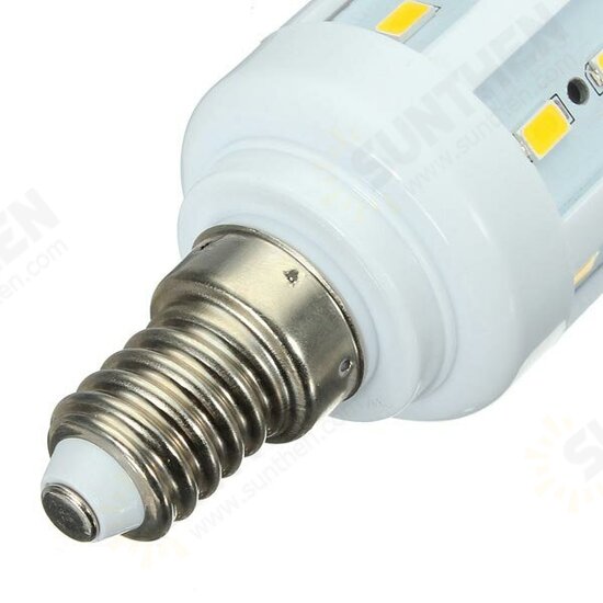 E14 11W 42 SMD 5630 Warm White/White LED Corn Light Bulb AC 220V