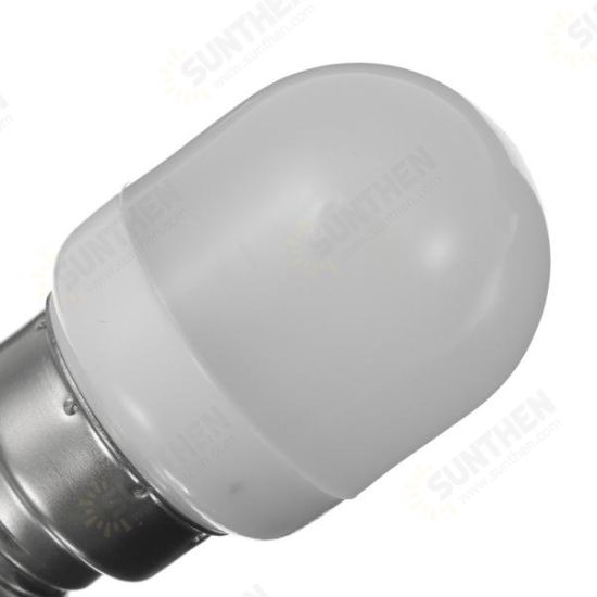 E14 1.5W Mini LED White/Warm White Light Bulb Home Chandelier Refrigerator Lamp AC200-240V