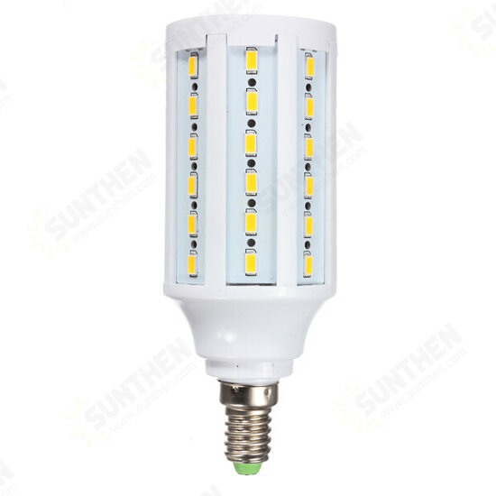 E14 15W White/Warm White 5630SMD 60 LED Corn Light Bulb Lamp 110V