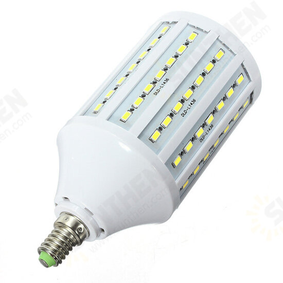 E14 25W White/Warm White 5630 SMD 102 LED Corn Light Bulbs 110V