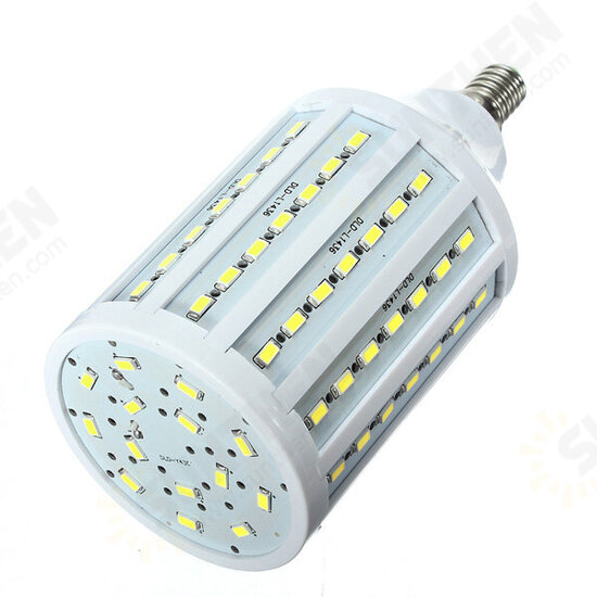 E14 25W White/Warm White 5630 SMD 102 LED Corn Light Bulbs 110V