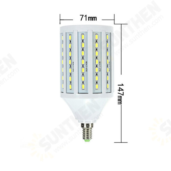 E14 25W White/Warm White 5630 SMD 102 LED Corn Light Bulbs 110V