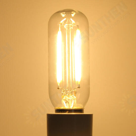 E14 2W 120LM COB T25 Warm White Pure White LED Light Bulb AC220V AC110V