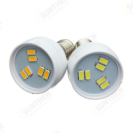 E14 2W SMD 5630 White/Warm White LED Spot Light Bulb 110V