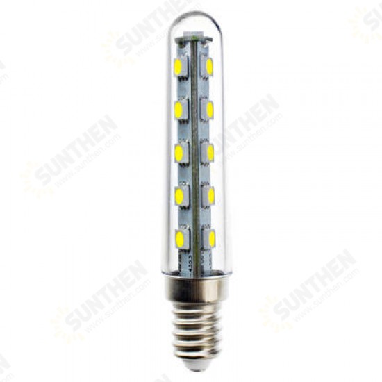 E14 2W SMD5050 16LEDs Warm White Pure White Light Bulb for Refrigerator Cooker AC220V