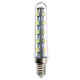 E14 2W SMD5050 16LEDs Warm White Pure White Light Bulb for Refrigerator Cooker AC220V