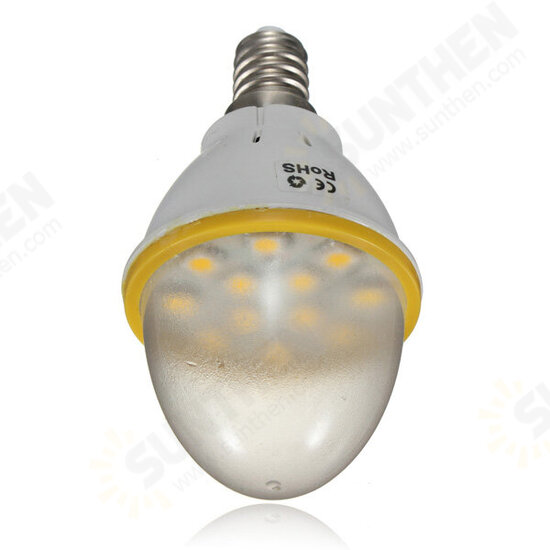 E14 3.5W Warm White 12 SMD 5050 Candle LED Light Bulb 220-240V