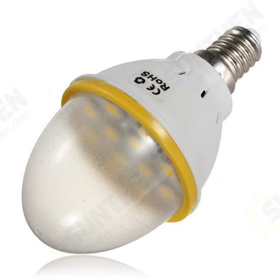 E14 3.5W Warm White 12 SMD 5050 Candle LED Light Bulb 220-240V