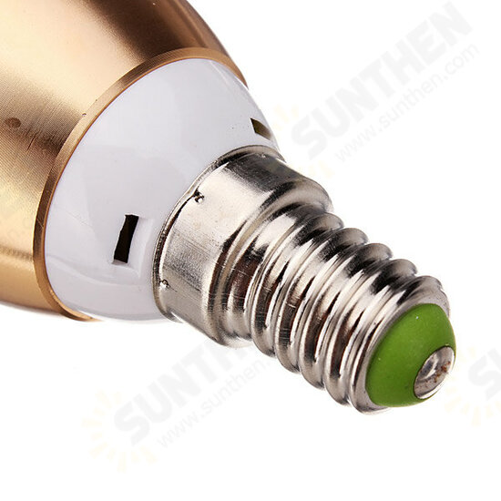 E14 4W Warm White SMD3014 LED Candle Light Lamp Bulbs 85-265V