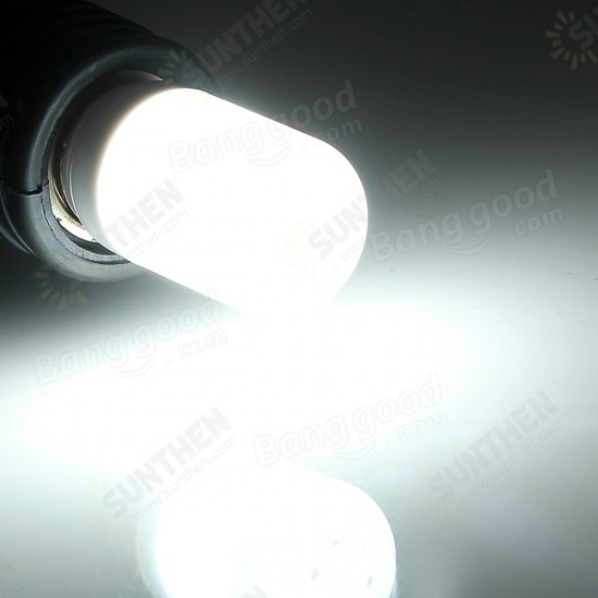 E14 4W White/Warm White 5730SMD LED Corn Bulb Light Ivory Cover 220V