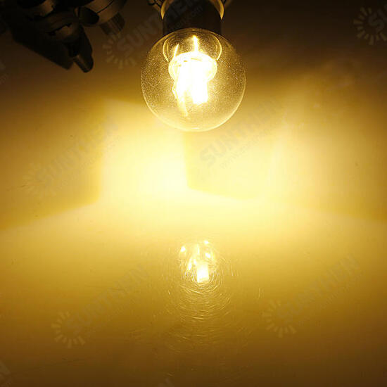 E14 4W White/Warm White Glass LED Globe Bulb Light AC 110-240V