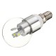 E14 4W White/Warm White Glass LED Globe Bulb Light AC 110-240V