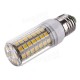 E14 5.5W LED Bulb 69 SMD 5050 Pure White/Warm White Bright Corn Light Lamp AC 110V