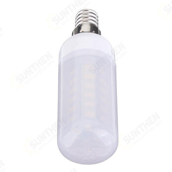 E14 5W 48 SMD 5730 AC 220V LED Corn Light Bulbs With Frosted Cover