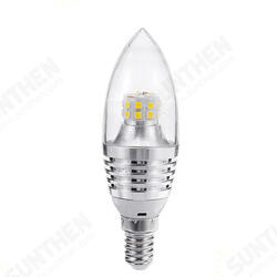 E14 5W 7W 9W 12W SMD 2835 Sliver LED Candle Light Bulb Chandelier Lighting AC85-265V E14 5W 7W 9W 12W SMD 2835 Sliver LED Candle Light Bulb Chandelier Lighting AC85-265V