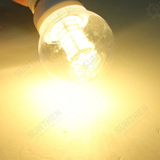E14 5W Warm White 120 SMD 3528 LED Globular Light Lamp Bulb AC185-265V E14 5W Warm White 120 SMD 3528 LED Globular Light Lamp Bulb AC185-265V