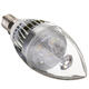 E14 6W 3 LED White/Warm White LED Chandelier Candle Light Bulb 85-265V