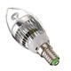 E14 6W 3 LED White/Warm White LED Chandelier Candle Light Bulb 85-265V