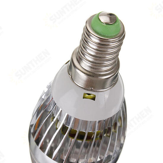 E14 6W 3 LED White/Warm White LED Chandelier Candle Light Bulb 85-265V