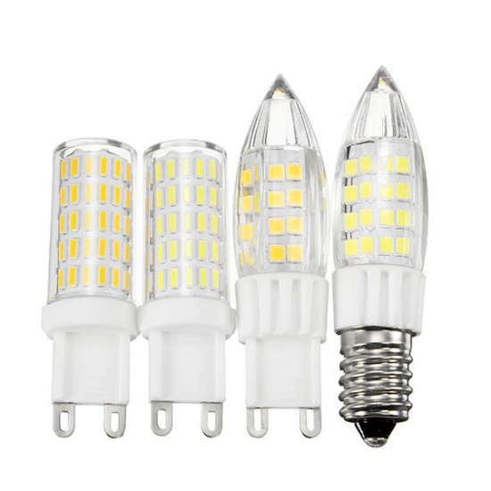 E14 G4 G9 4W 2835 SMD 51LEDs Candle Light Lamp Bulb Pure White Warm White AC220V