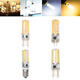 E14 G4 G9 4W COB2508 Dimmable Warm White Pure White LED Corn Light Bulb AC220-240V