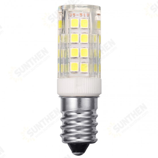 E14 G9 5W SMD2835 Pure White Warm White LED Corn Light Bulb No Flicker AC220V