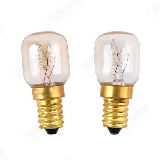 E14 T20 15W 25W 300 Degree High Temperature Oven Toaster Steam Light Bulb Cooker Lamp AC220-240V