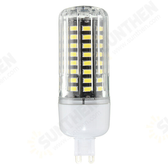 E17 E14 E12 G9 GU10 7W 72 SMD 5730 LED Pure White Warm White Natural White Cover Corn Bulb AC85-265V