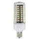 E17 E14 E12 G9 GU10 7W 72 SMD 5730 LED Pure White Warm White Natural White Cover Corn Bulb AC85-265V