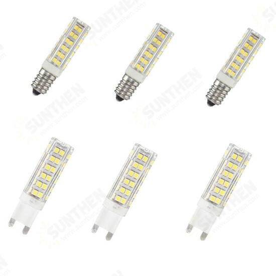 G9 E14 5W 76 SMD 2835 LED Pure White Warm White Natural White Light Lamp Bulb AC220V