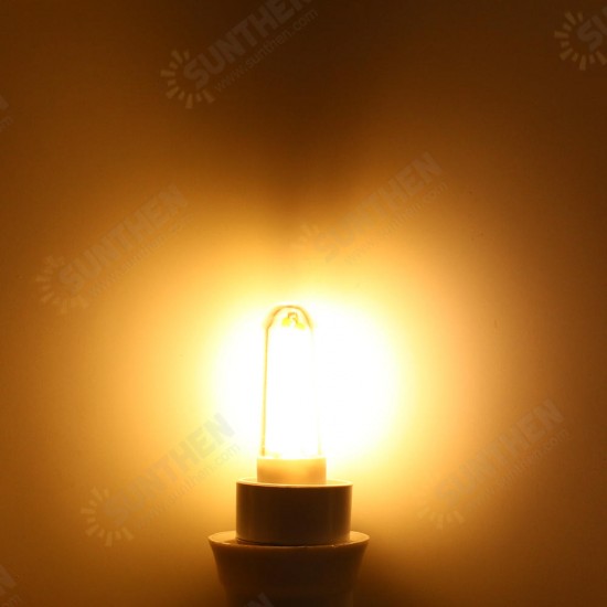 Mini Dimmable E14 4W COB LED Filament Lamp Light Bulb Replace Halogen Lamp AC110V/220V