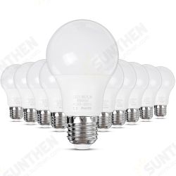 10PCS 5W E27 A60 LED Globe Light Bulb Pure White No Flicker Home Lamp AC85-265V 10PCS 5W E27 A60 LED Globe Light Bulb Pure White No Flicker Home Lamp AC85-265V