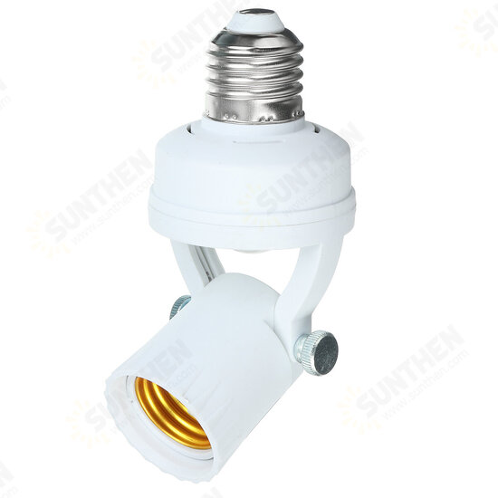 110-240V Infrared Motion Light Sensor Intelligent Bulb Lamp Base Switch E26/E27