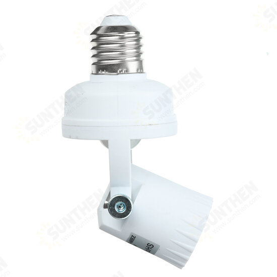 110-240V Infrared Motion Light Sensor Intelligent Bulb Lamp Base Switch E26/E27