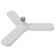 1/3/4-blade E27 LED Light Bulb Foldable Fan Blade Light Deformable Ceiling Lamp Home Living Room Interior Lighting