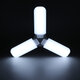 1/3/4-blade E27 LED Light Bulb Foldable Fan Blade Light Deformable Ceiling Lamp Home Living Room Interior Lighting