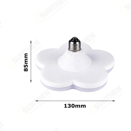 15W E27 LED Bulb Plum Blossom Shaped Ceiling Light Downlight Lamp for Living Room Bedroom AC180-240V