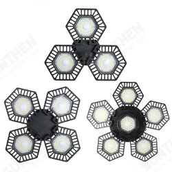 200W E27 Fan Blades LED Foldable Garage Light Mining Workshop Gym Ceiling Light 200W E27 Fan Blades LED Foldable Garage Light Mining Workshop Gym Ceiling Light