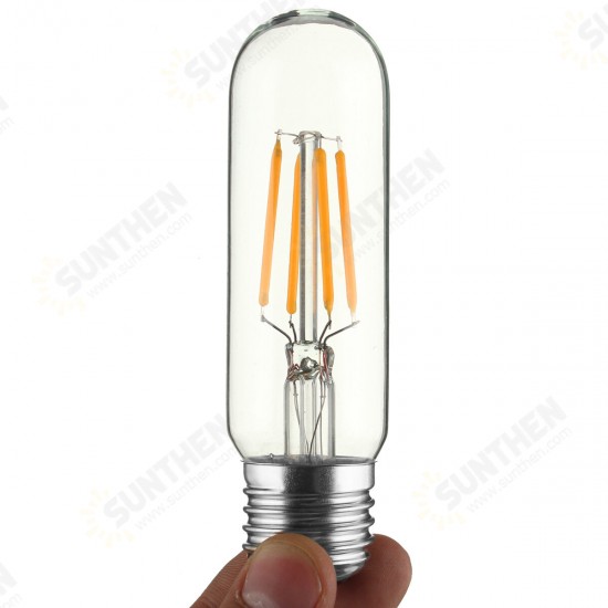 220V 4W E27/E26 T10 LED Light Bulb Warm White/Pure White Light for the Bar Evening Party Decoration